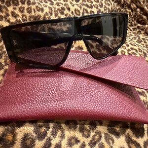 Zimmermann Black Handcrafted Sunglasses